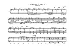 5 small pieces for piano: Stück Nr.4, MVWV 393 by Maurice Verheul