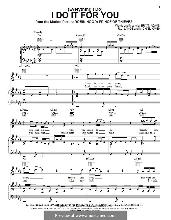 Vocal version: Für Stimme und Klavier (oder Gitarre) by Michael Kamen