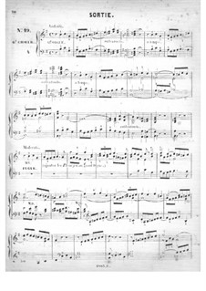 Fünfzig Stücke für Orgel, Op.24: No.19 Sortie in E Minor by Edouard Batiste