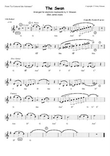 Der Schwan: For synthesizer by Camille Saint-Saëns