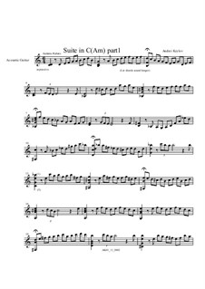 Prelude and Toccata. Little Suite for Classical guitar: Prelude and Toccata. Little Suite for Classical guitar by Andrei Krylov