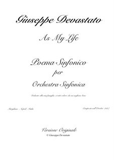 As my life: As my life by Giuseppe Devastato