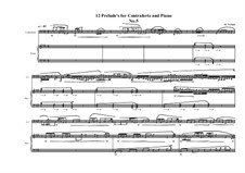12 Prelude's for Contraforte and Piano: Prelude No.5, MVWV 746 by Maurice Verheul