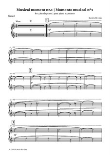 2 momentos musicales: 2 momentos musicales by Karolis Biveinis