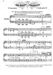 L´art du chant appliqué au piano, Op.70: No.2 Transcription on 'Tre giorni' by Pergolesi by Sigismond Thalberg