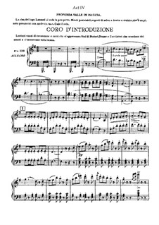Aroldo: Akt IV. Bearbeitung für Stimmen und Klavier by Giuseppe Verdi