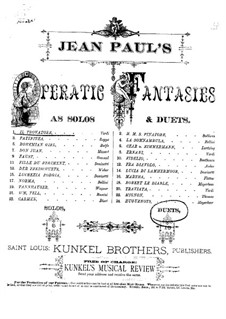 Fragmente: Fantasie, für Klavier, vierhändig by Giuseppe Verdi