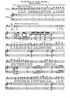 Fragmente: Akt IV, Nr.20, für Stimmen und Klavier by Giuseppe Verdi