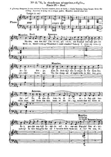 Fragmente: Akt IV, Nr.21, für Stimmen und Klavier by Giuseppe Verdi