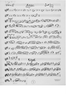 Aubade für Flöte, Bratsche und Cello: Stimmen by Ernst Levy