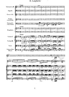 Konzert für Violine, Cello, Klavier und Orchester, Op.56: Largo by Ludwig van Beethoven