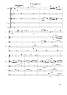 Sweet Suite: Camp David for string quintet by David W Solomons