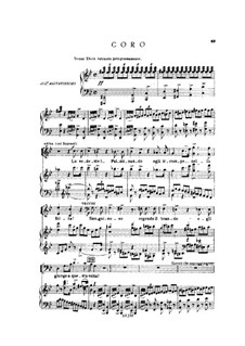 Fragmente: Akt I No.3, für Solisten, Chor und Klavier by Giuseppe Verdi