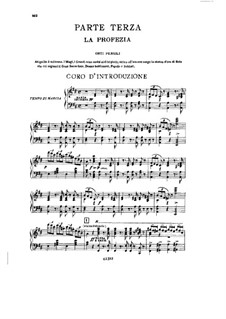 Fragmente: Akt III No.1, für Solisten, Chor und Klavier by Giuseppe Verdi