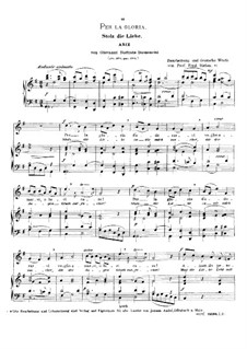 Griselda: Per la gloria d'adorarvi (high voice in G Major) by Giovanni Battista Bononcini