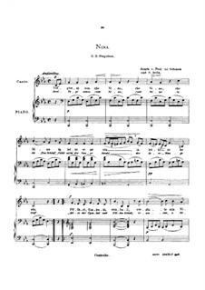 Tre giorni son che Nina: Low voice in C Minor by Giovanni Battista Pergolesi