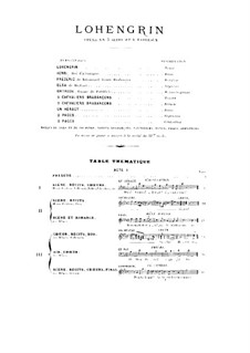 Vollständiger Oper: Klavierauszug mit Singstimmen (Französischer Text) by Richard Wagner