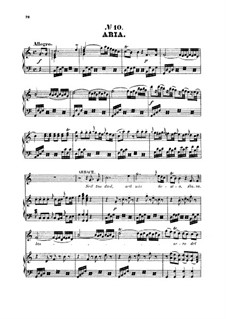 Se il tuo duol, se il mio desio: For tenor and piano by Wolfgang Amadeus Mozart