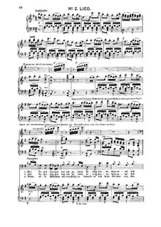 Arie des Papageno: Für Bass und Klavier by Wolfgang Amadeus Mozart