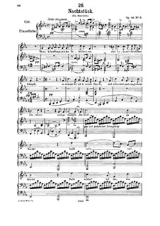 Nachtstück, D.672 Op.36 No.2: Für Mittelstimme und Klavier by Franz Schubert