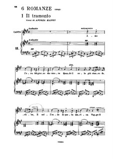 Lieder für Stimme und Klavier: Nr.11-16 by Giuseppe Verdi