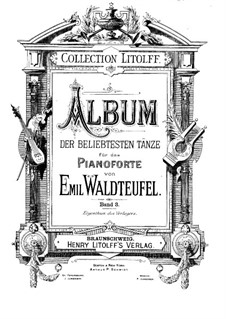 Ganz Allerliebst, Op.159: Für Klavier by Emil Waldteufel