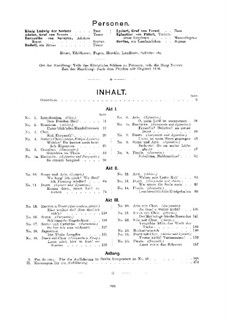 Vollständiger Oper: Klavierauszug mit Singstimmen by Carl Maria von Weber