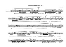 Petits contes de fées No.2 for tenor recorder, MVWV 775: Petits contes de fées No.2 for tenor recorder by Maurice Verheul