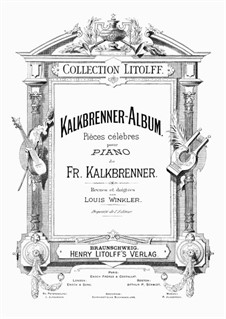 La femme du marin, Op.139: Für Klavier by Friedrich Kalkbrenner
