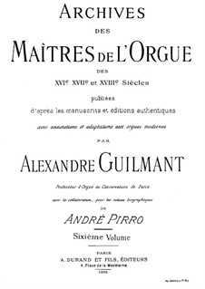 Oeuvres Complètes d'Orgue: Buch I by Jacques Boyvin