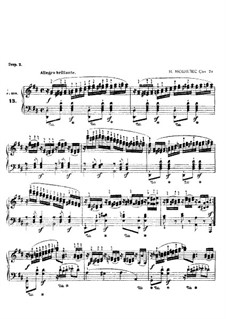 Vierundzwanzig Etüden für Klavier, Op.70: Nr.13 by Ignaz Moscheles