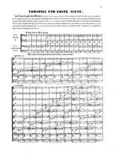Das Rheingold, WWV 86a: Introduktion und Szene I by Richard Wagner