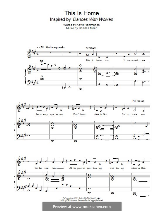 This Is Home: Für Stimme und Klavier by Charles Miller