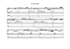 Sonate d'Intavolatura per Organo e Cimbalo: No.14 All' Elevazione in C Major by Domenico Zipoli