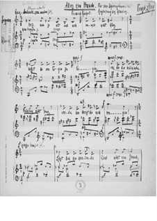 Alles ein Hauch für eine Sopranstimme mit Klavierbegleitung: Alles ein Hauch für eine Sopranstimme mit Klavierbegleitung by Ernst Levy