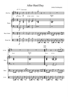 After Hard Day: For quartet by Arthur Orenburgsky