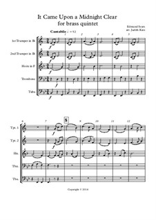 Instrumental version: Für Blechblasquintett by Richard Storrs Willis
