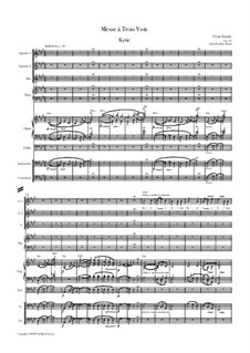 Messe in A-dur, FWV 61 Op.12: For soloists, choir and chamber orchestra by César Franck
