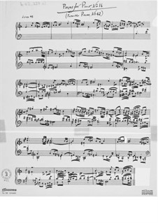 Klavierstück Nr.16: Klavierstück Nr.16 by Ernst Levy