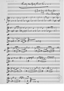 Fünfzig Klavierstücke für Anfänger: Heft IV (Manuskript) by Ernst Levy