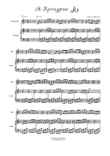 A Springtime Jig: A Springtime Jig by Annie Helman