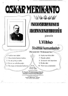 Finnische Volkslieder: Nr.1-10 by Oskar Merikanto