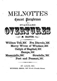Ouvertüre: Für Klavier, vierhändig by Daniel Auber