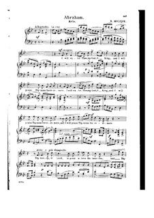 Abraham: Aria 'I Will Extol Thee, My God' by Bernhard Molique