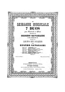 La Semaine Musicale. Samedi. Robert le Diable de Meyerbeer: La Semaine Musicale. Samedi. Robert le Diable de Meyerbeer by Pasquale Bona