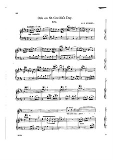 Cäcilien-Ode, HWV 76: The Soft Complaining Flute by Georg Friedrich Händel