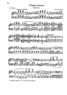 Die Fledermaus: Ouvertüre, für Klavier by Johann Strauss (Sohn)