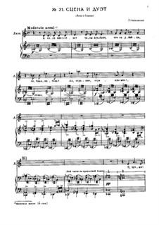 Fragmente: No.21 Scene and duet by Pjotr Tschaikowski