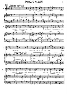 Kaschtschei, der Unsterbliche: Arioso of Kashchey by Nikolai Rimsky-Korsakov