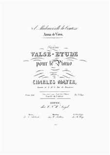Walzer-Etüde, Op.116: Für Klavier by Charles Mayer